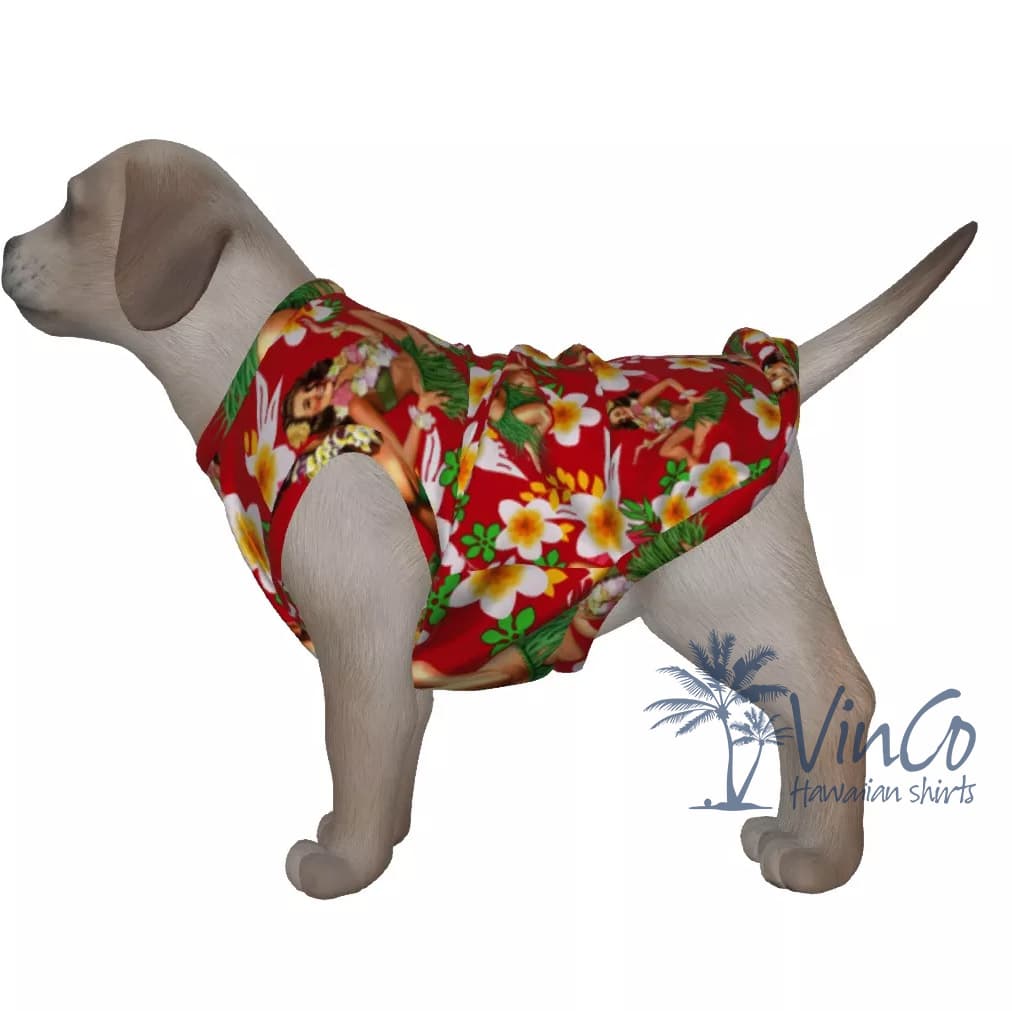 Unique Sexy Girl Hawaiian Shirt For Dog