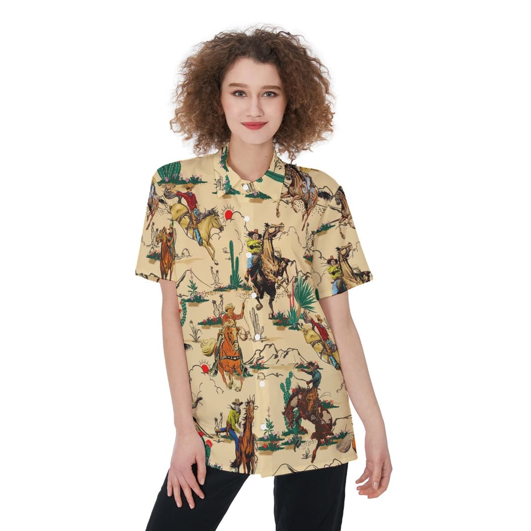 Dallas Cowboys Hawaiian Women Shirt