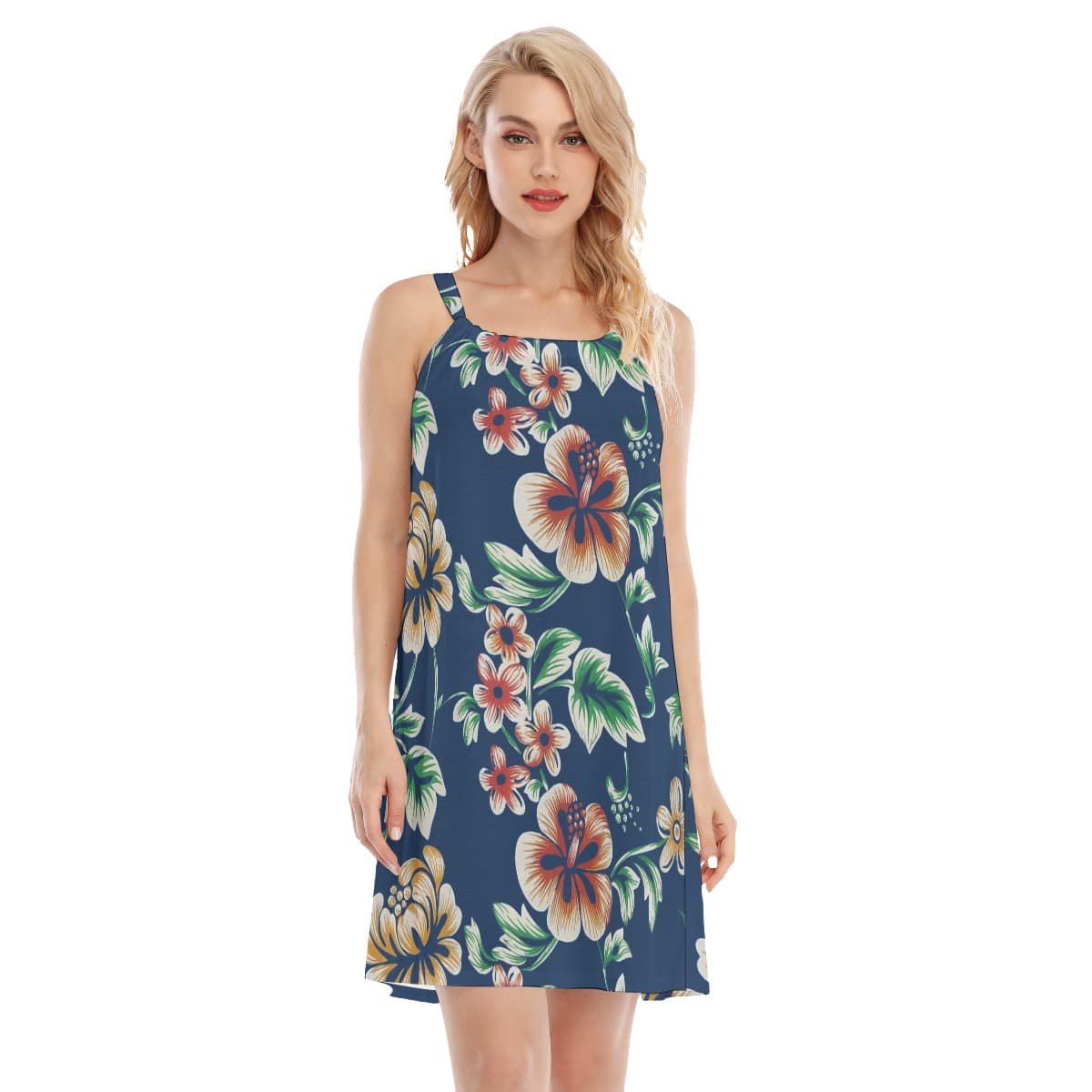 Floral Vintage Roundy Bay Hawaiian Dress