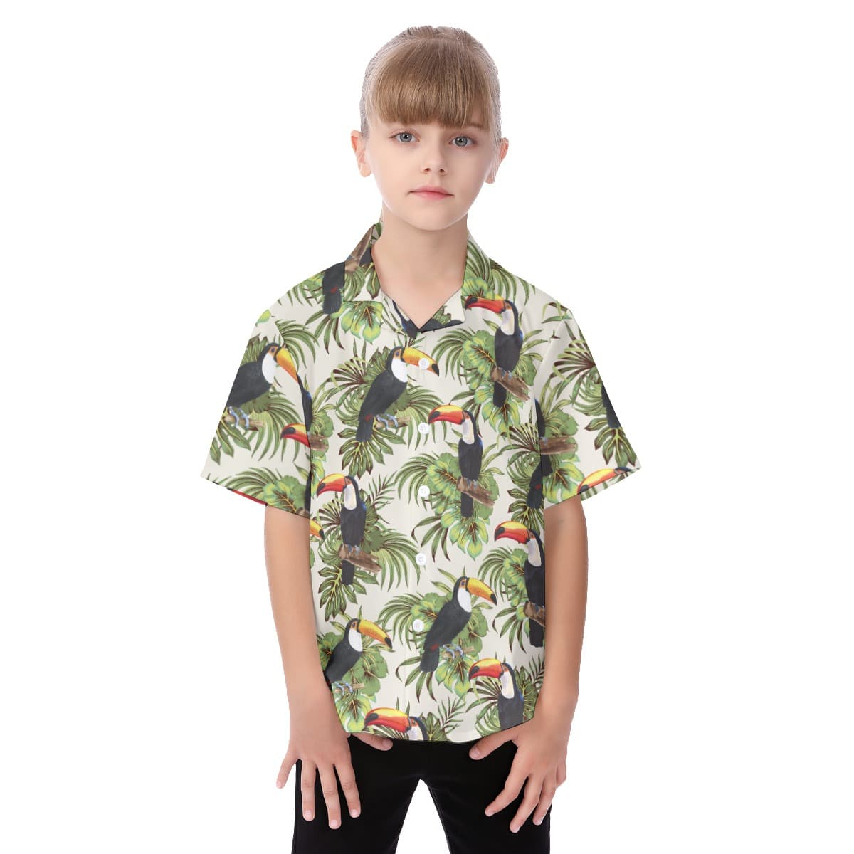 Tropical Toucan Kid's Summer Shirt