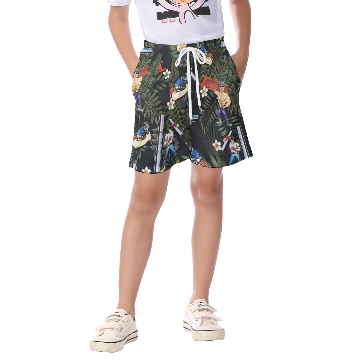 Ironworker Beach Shorts For Kids (2)