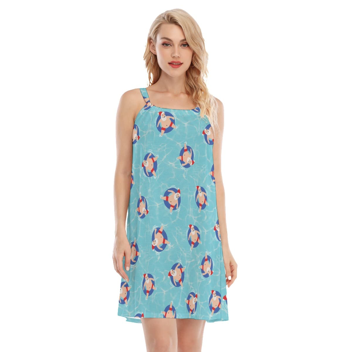 Best Santa Christmas Hawaiian Outfit For Women (1)