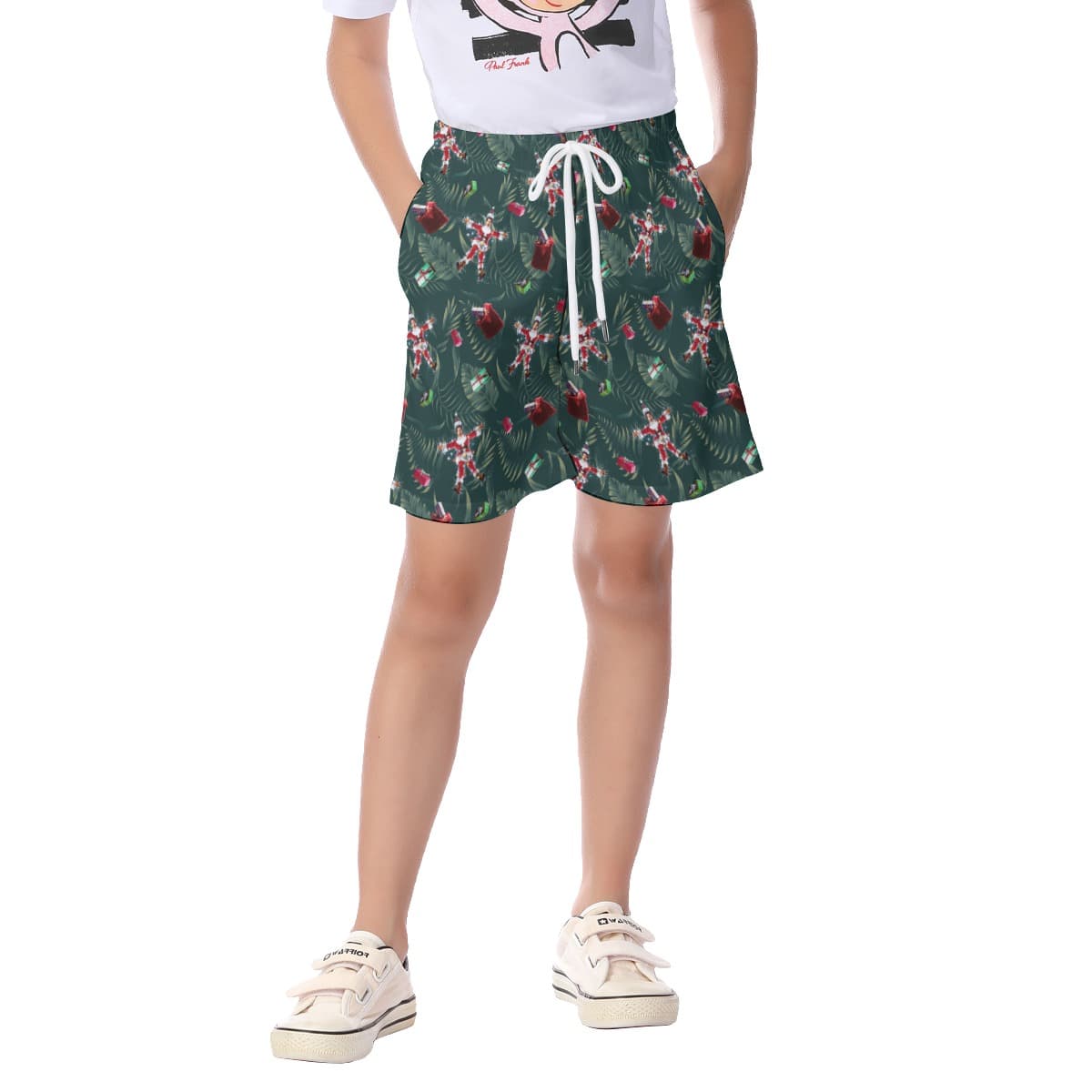 National Lampoon’s Christmas Vacation Tropical Kid’s Beach Shorts (1)