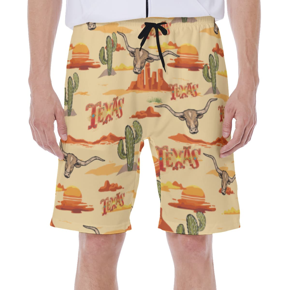 Texas Summer Swim Trunks For Men (1)