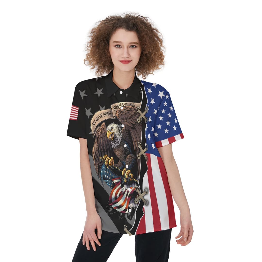 American Eagle Women's Hawaiian Shirt