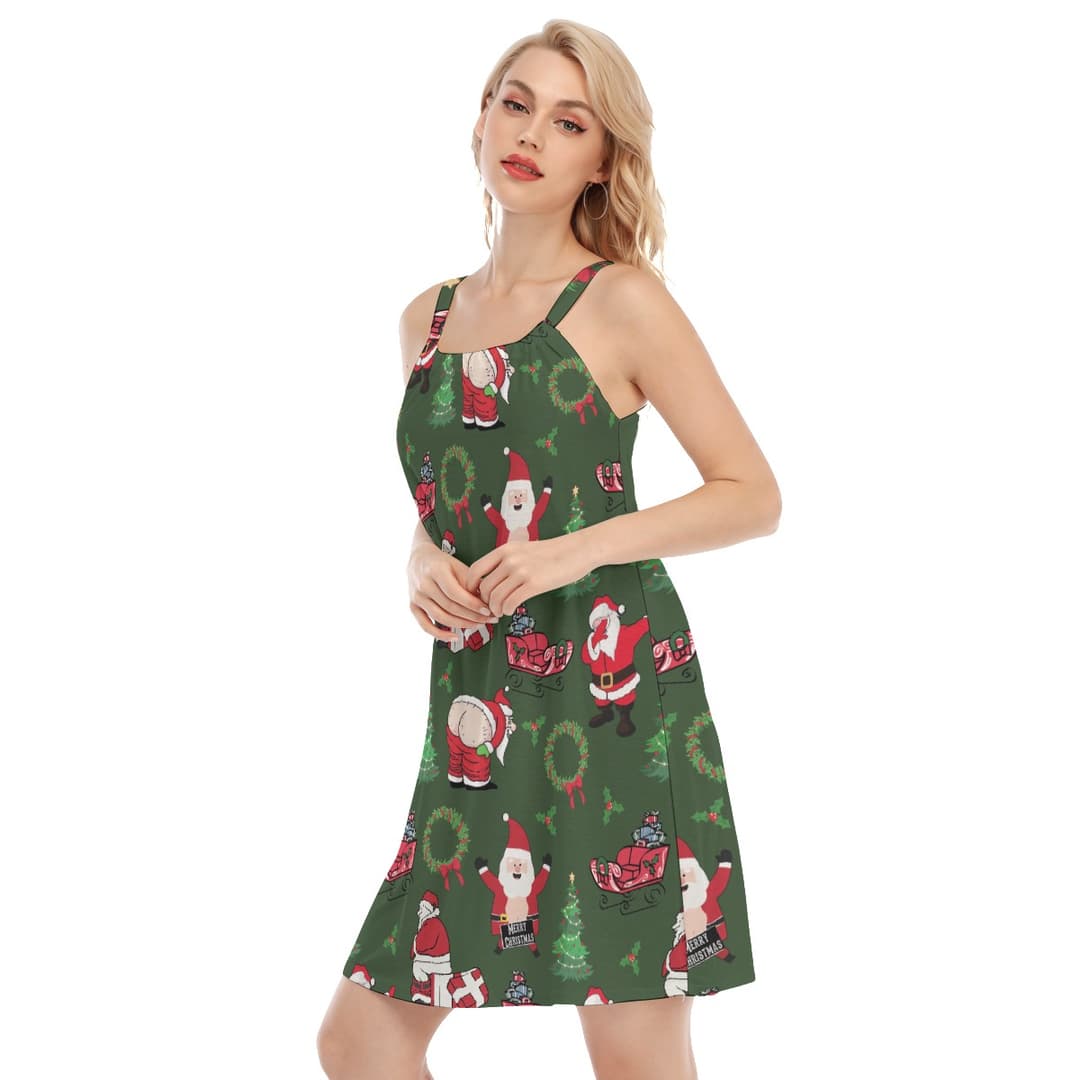 Naughty Santa Sexy Hawaiian Cami Dress