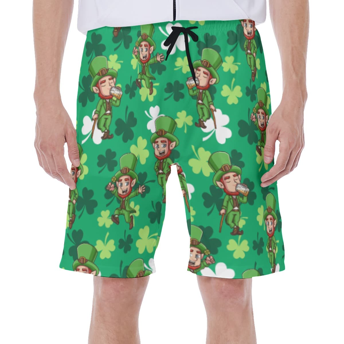 St Patrick Day Hawaiian Swimwear For Men (1)
