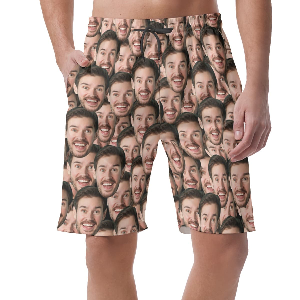 Unique Custom Face Men's Casual Short (1)