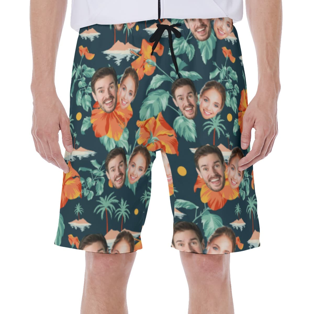 Custom Beach Shorts With 2 Faces (1)