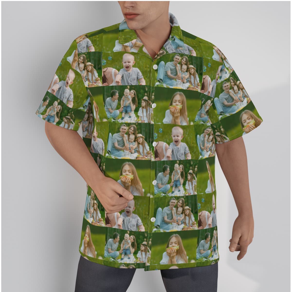 Custom Photo Hawaiian Shirt (1)