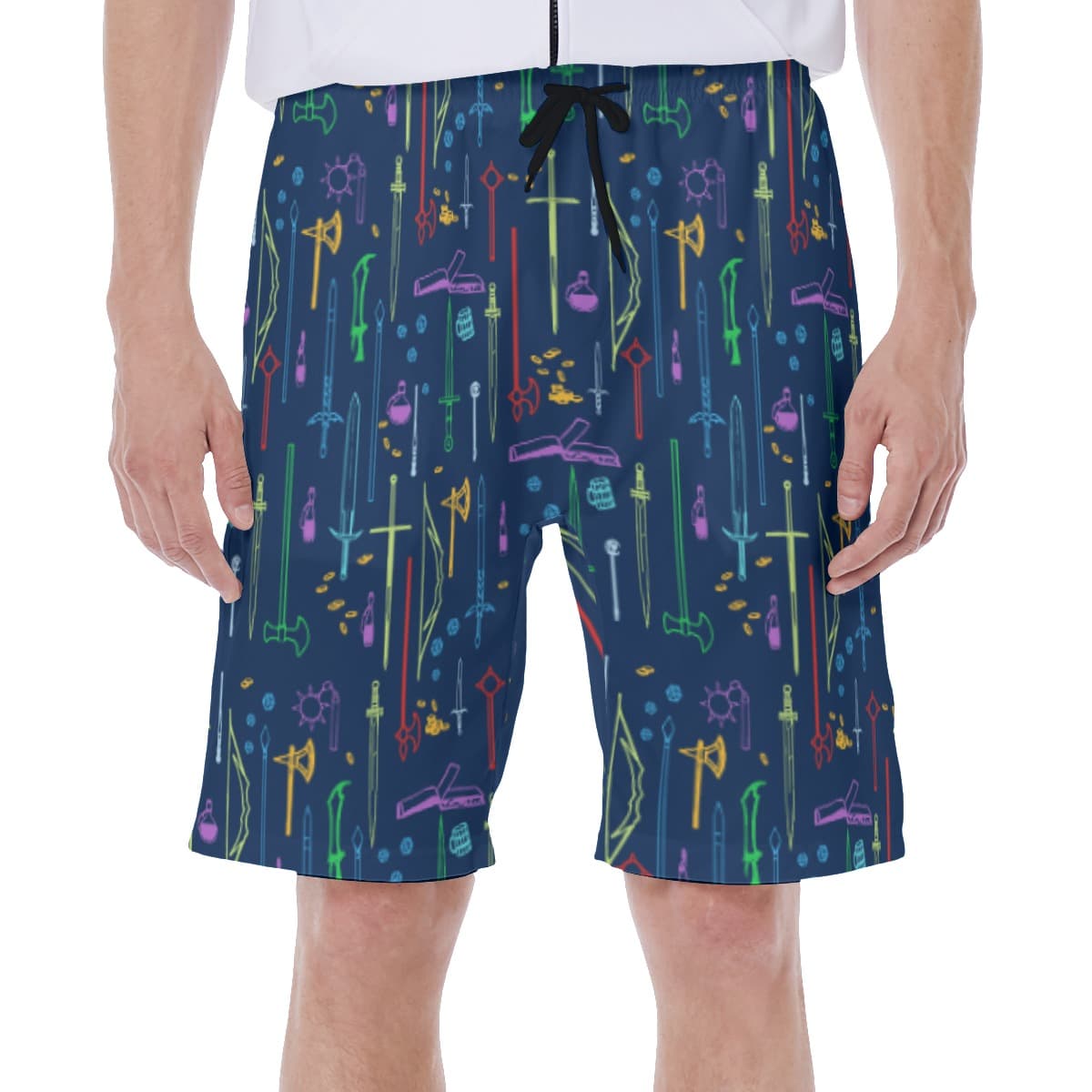 DND Items Navy Swim Trunk For Men (1)