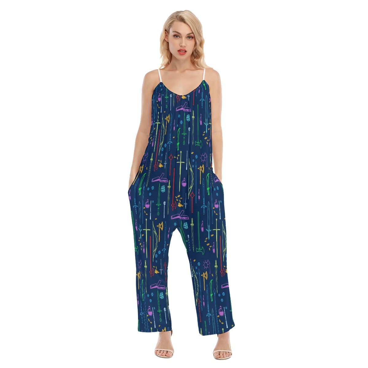 Dungeons Dragons Loose Cami Women's Jumpsuit (1)