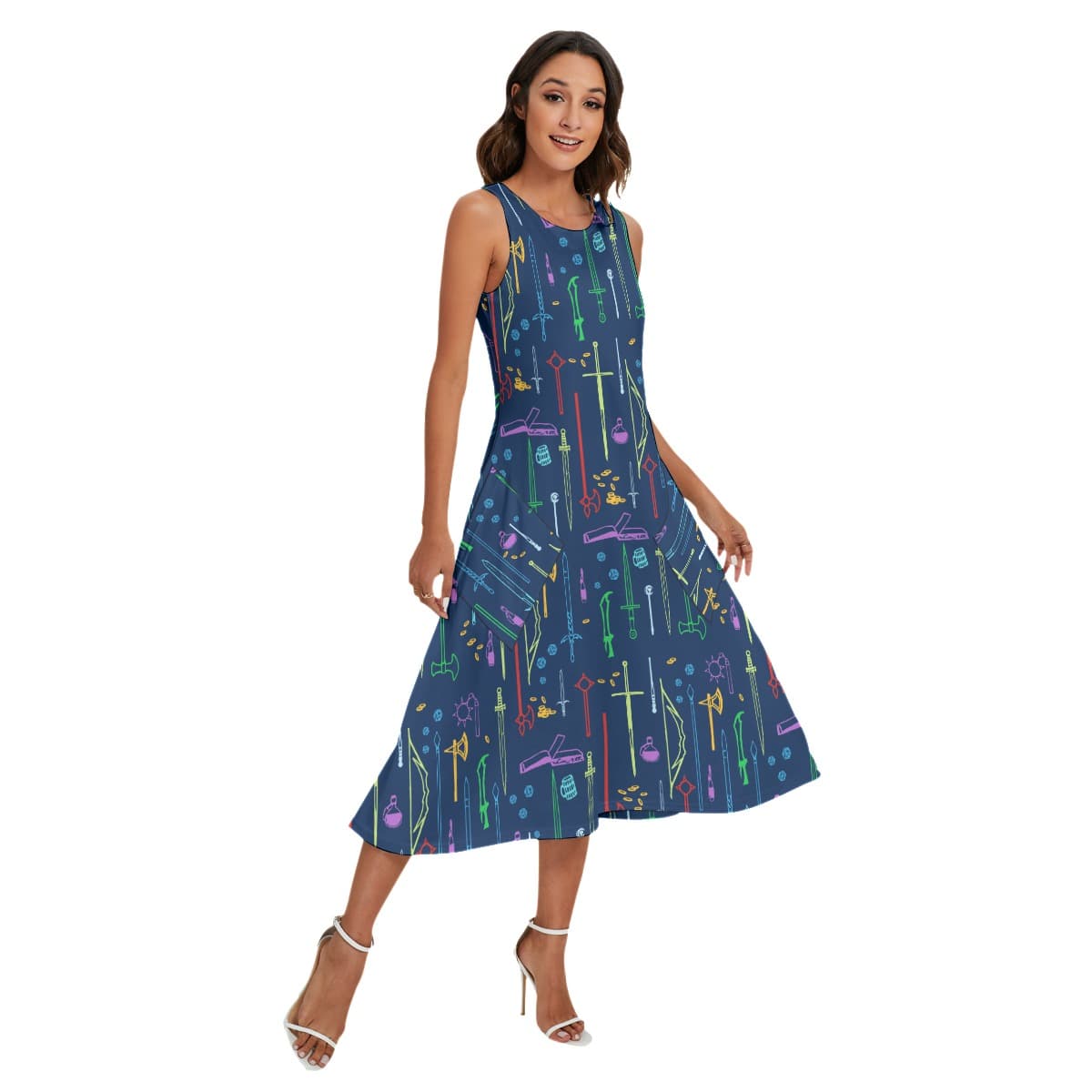 Dungeons Dragons Women’s Dress With Pockets (2)