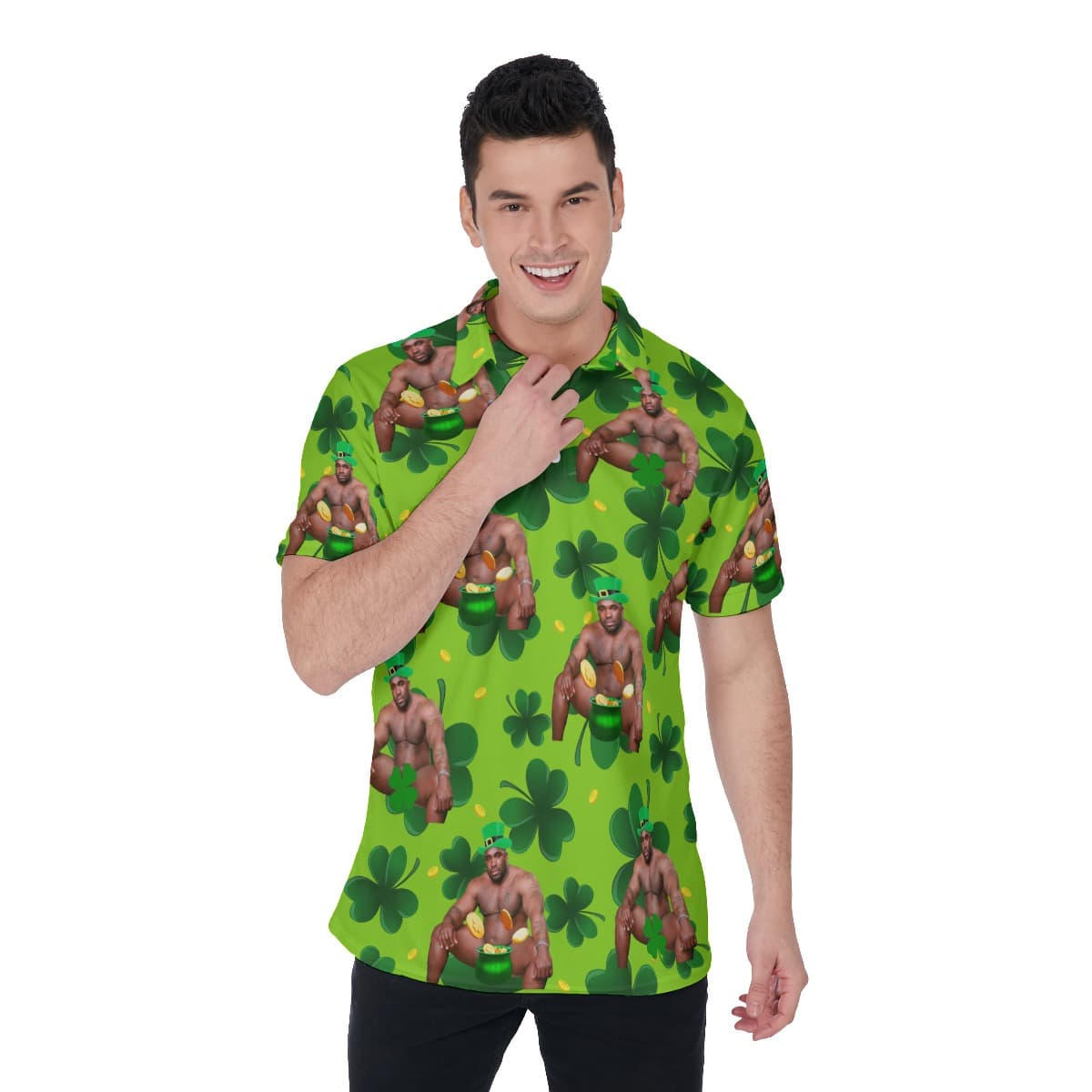 Funny Barry Wood Patrick Day Hawaiian Polo Shirt (1)