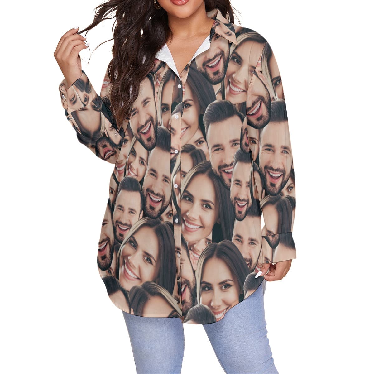 Hilarious Custom Hawaiian Shirt Plus Size With Two Faces (1)