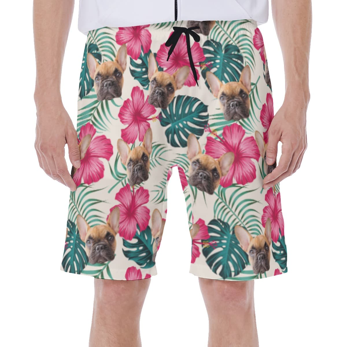 Men’s Custom Your Pet Swim Trunks (2)