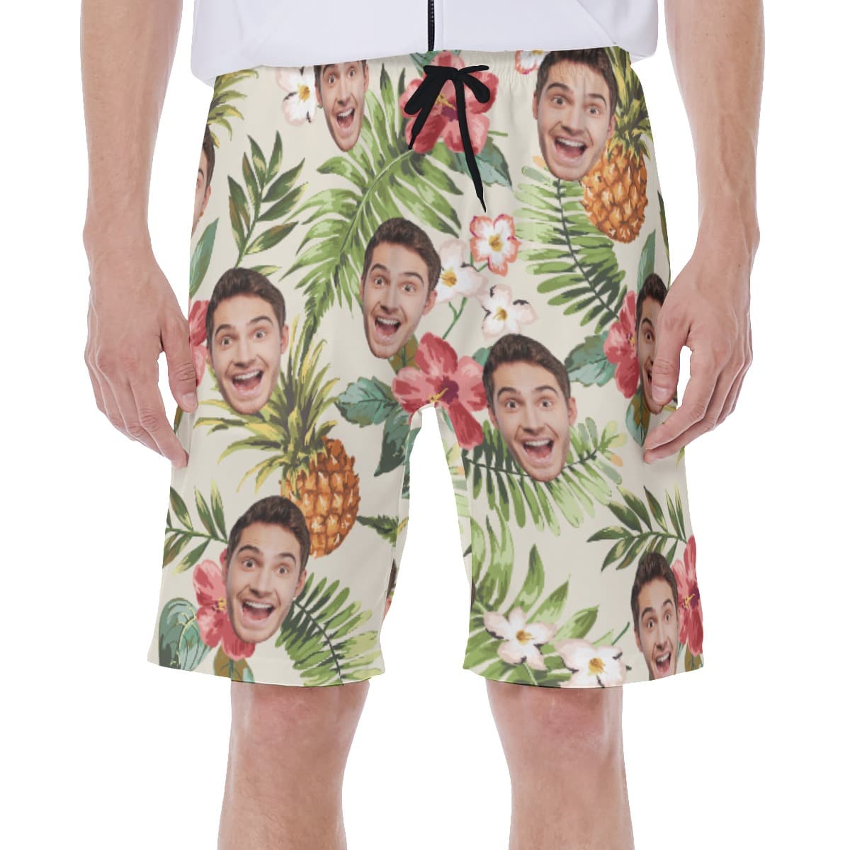 Sports Team Custom Hawaiian Swim Trunks For Men (1)