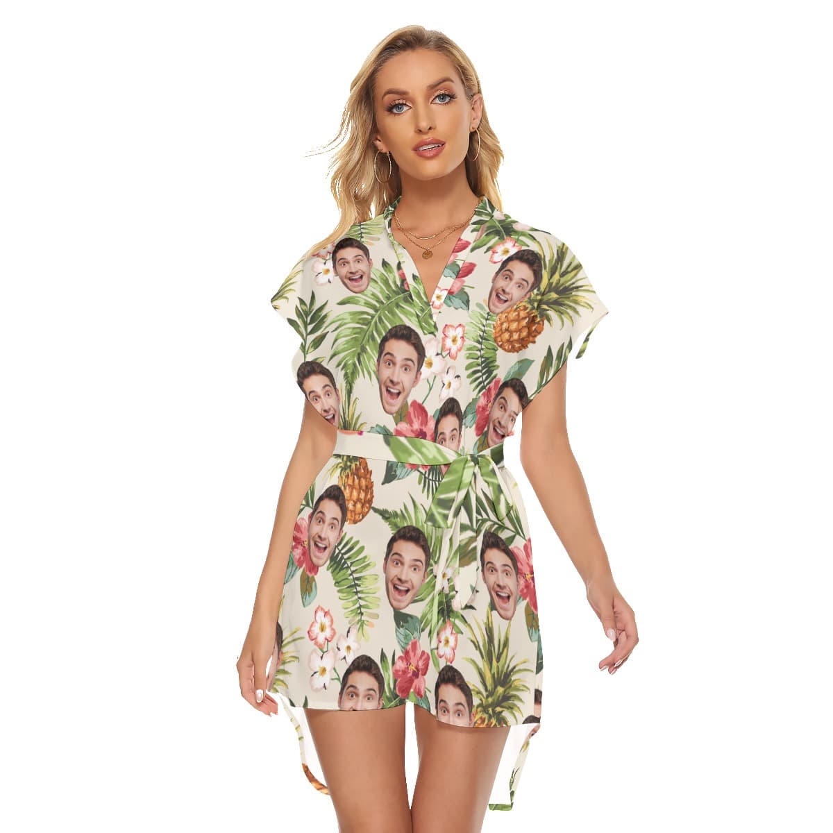 Sports Team Custom Women’s Hawaiian Dress For Summer (1)