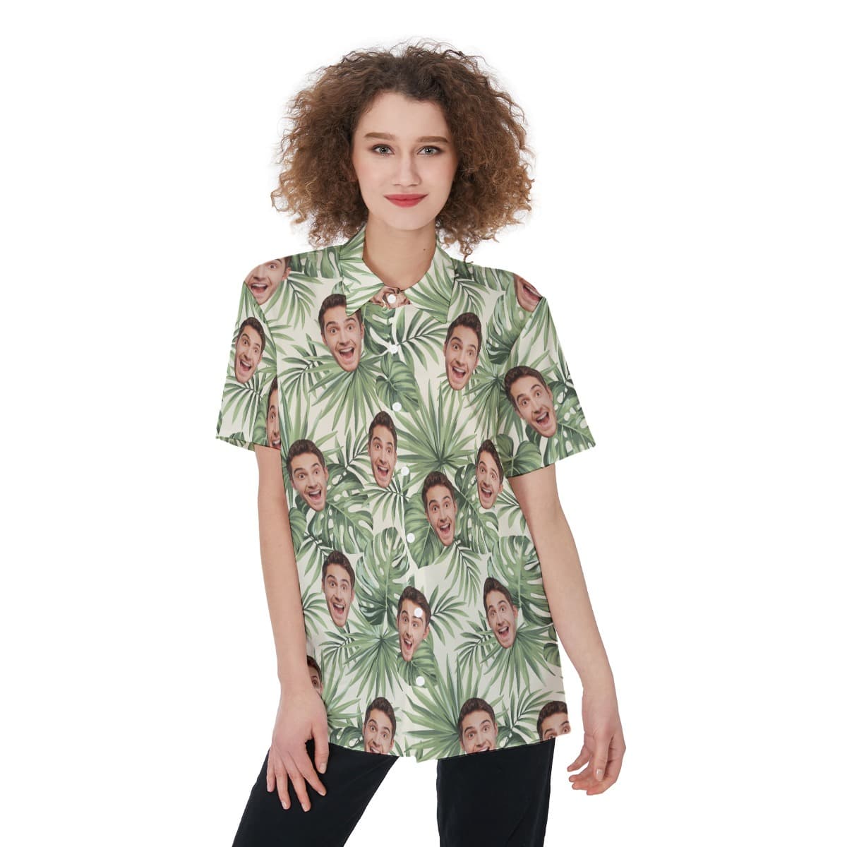 Tropical Custom Sports Team Name Hawaiian Shirt For Women (1)