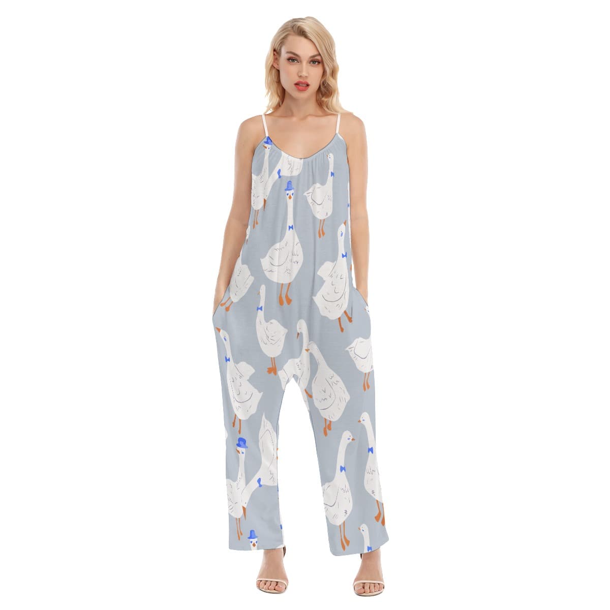Women’s Cool Goose Hawaiian Jumpsuit For Summer (1)