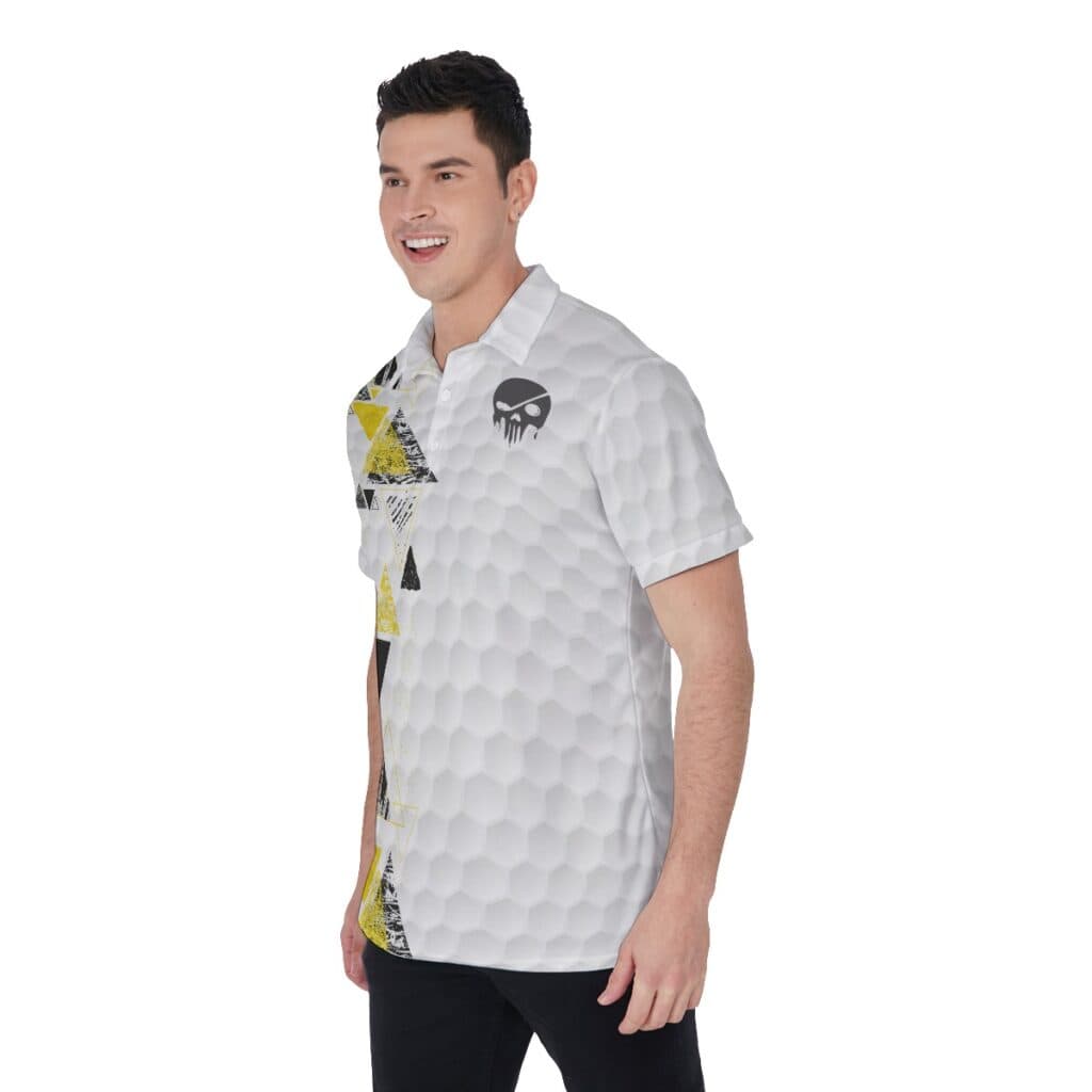 Cool Skull Men's Golf Shirt