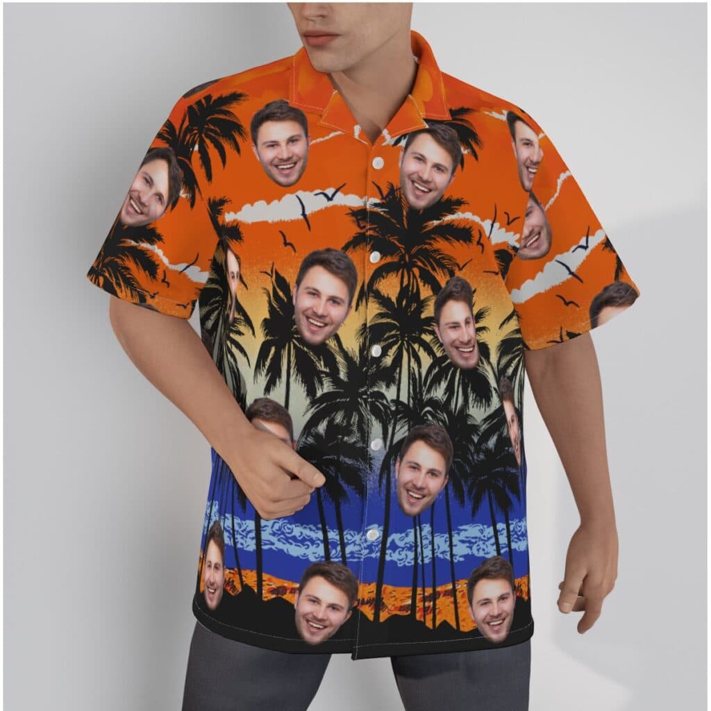 Custom Face Pacific Legend Hawaiian Shirt (1)