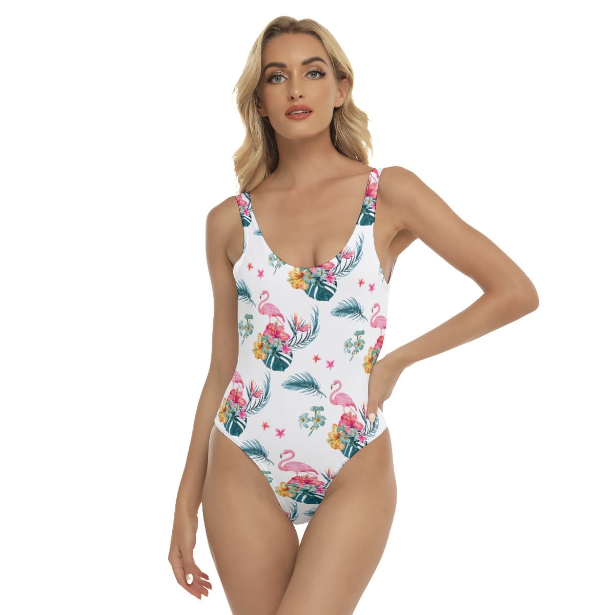 Flamingo-Tropical-Hawaiian-One-Piece-Swimsuit (1)