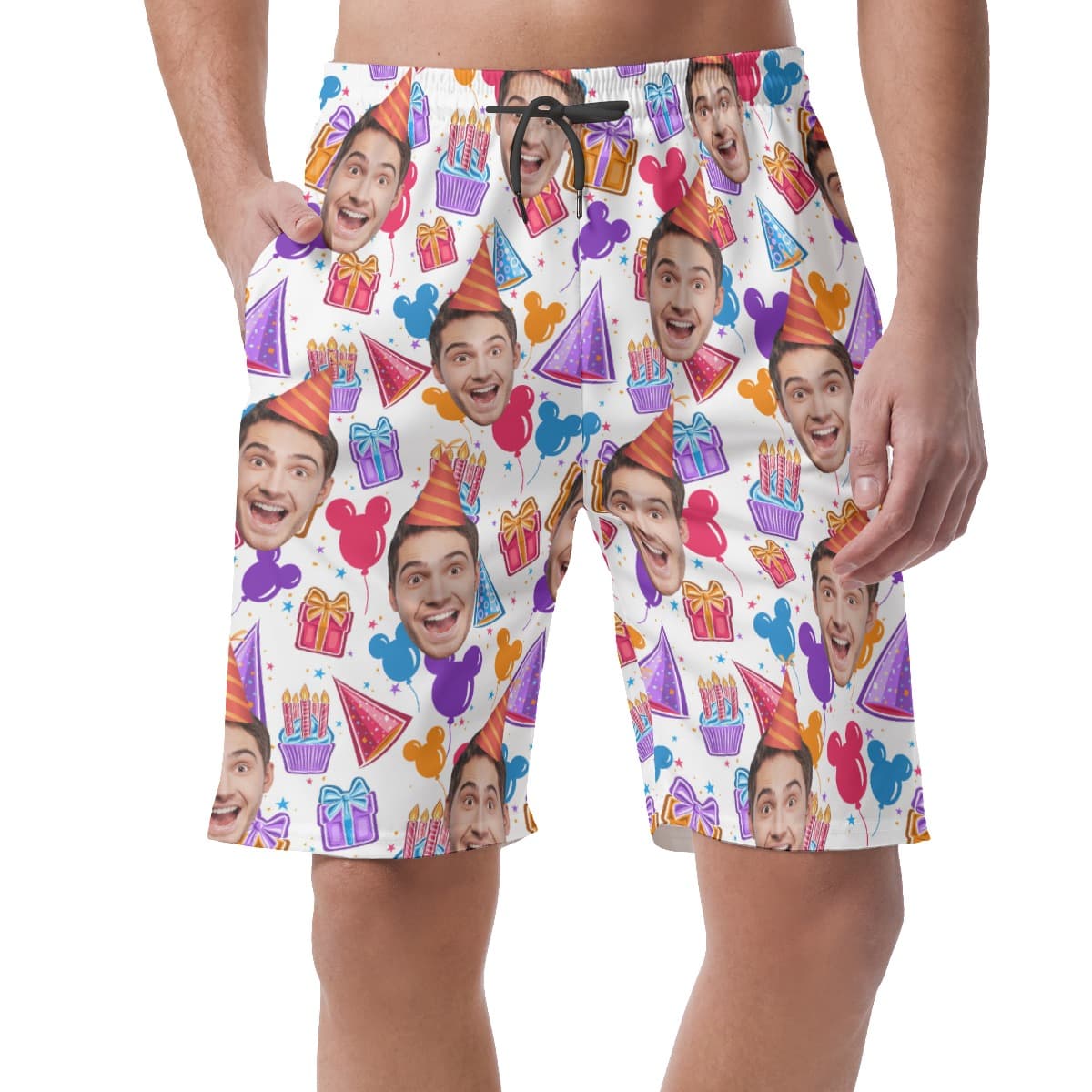 Funny Birthday Customize Hawaiian Shorts For Men (1)