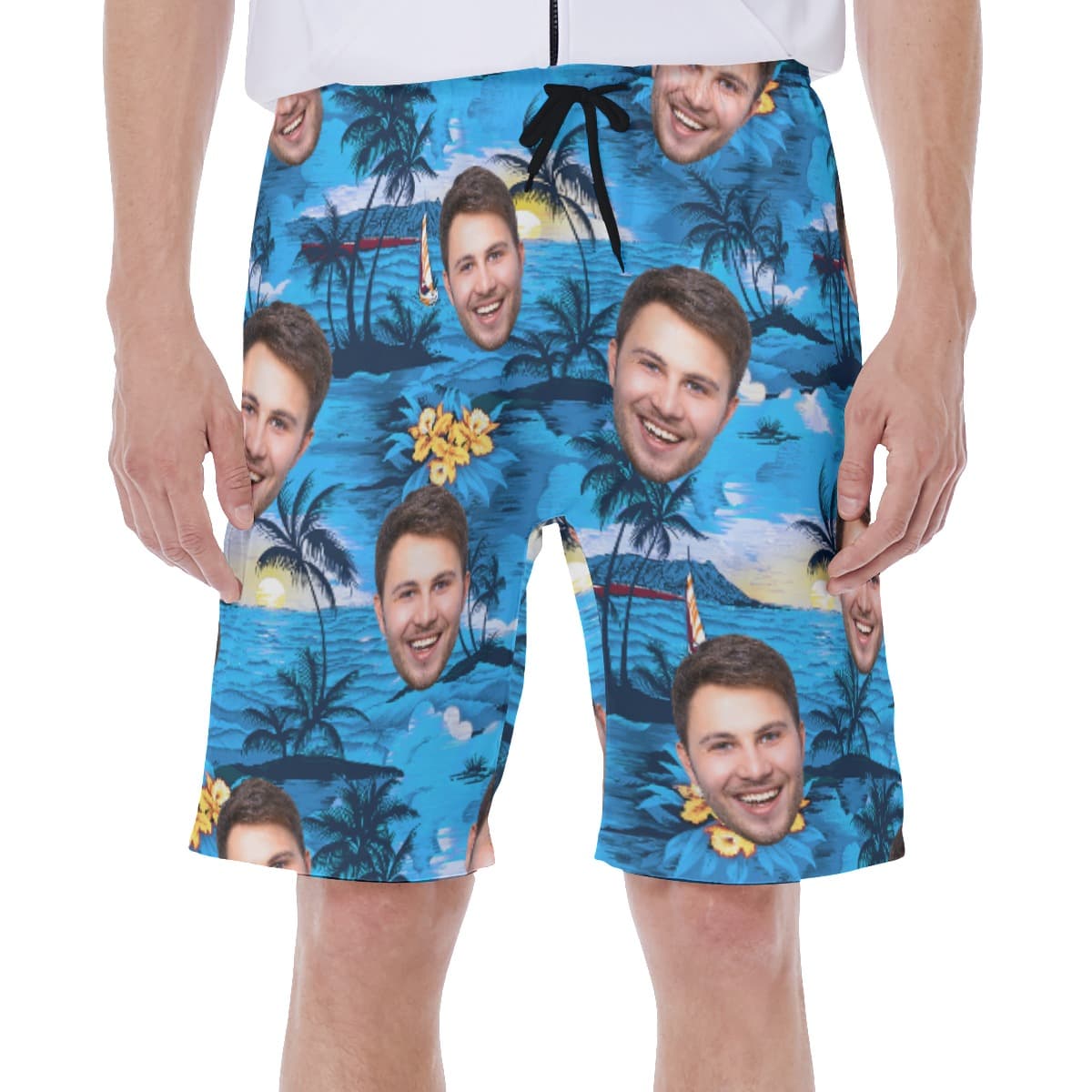 Ocean Pacific Custom Men's Swim Trunks (1)