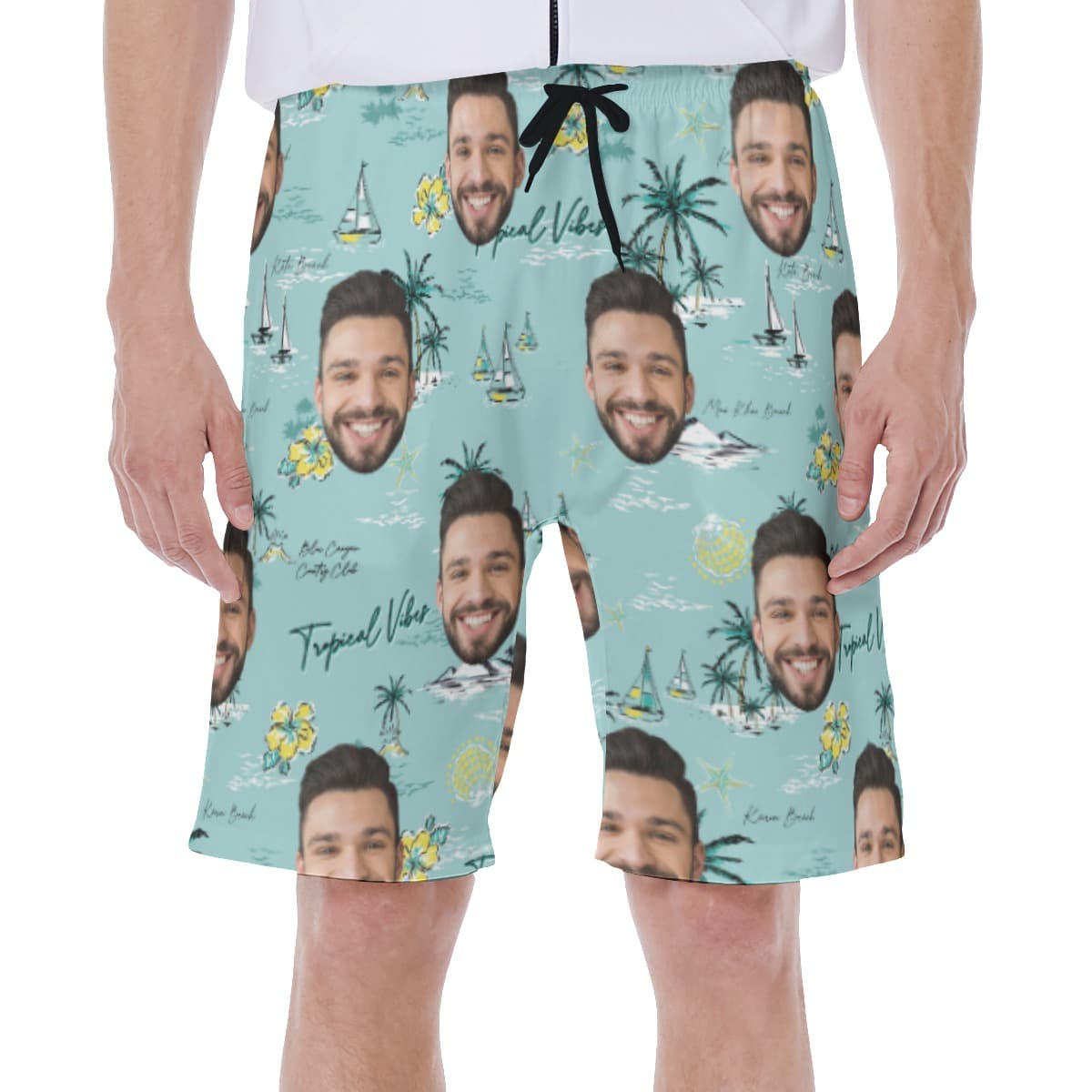 Tropical Vibes Hawaiian Shirt With Custom Face (6)