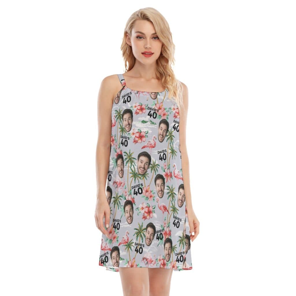 Custom Birthday Cami Dress With Name And Face (1)