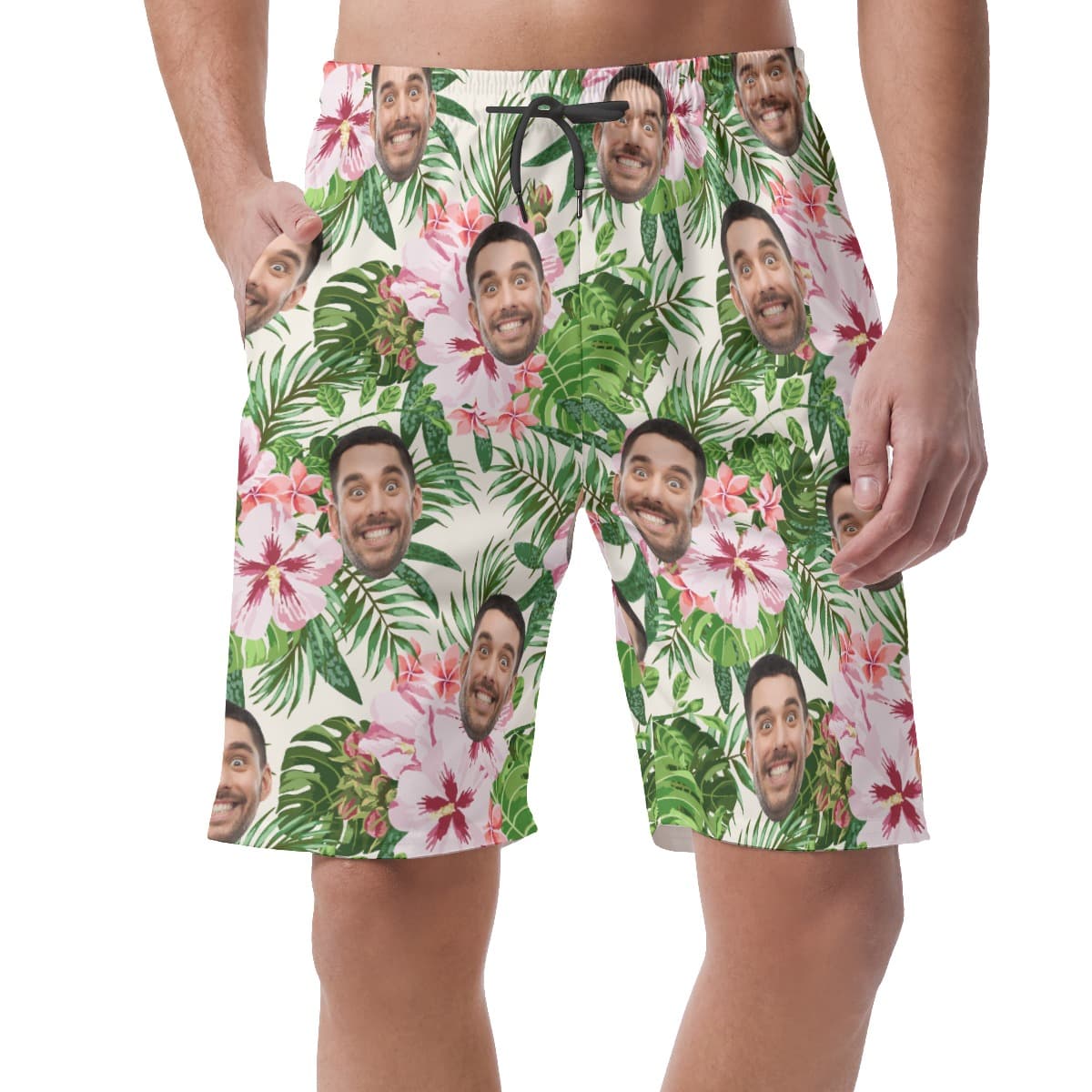Custom Face Men’s Shorts For Summer (1)