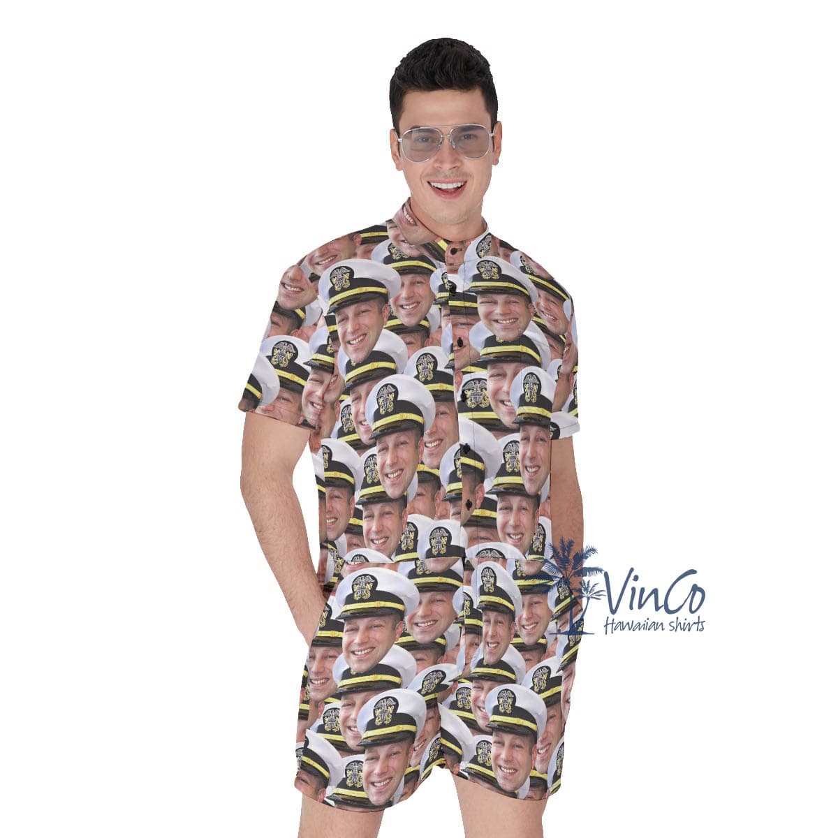 Custom Face Veteran Romper For Men (1)