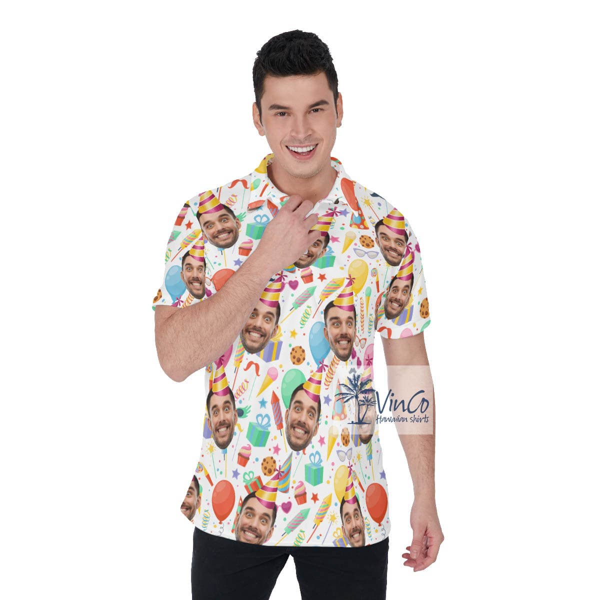 Funny Custom Faces Birthday Party Outfit For Men (6)