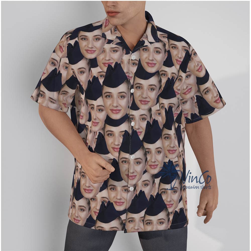 Veteran Faces Custom Hawaiian Shirt For Men (1)