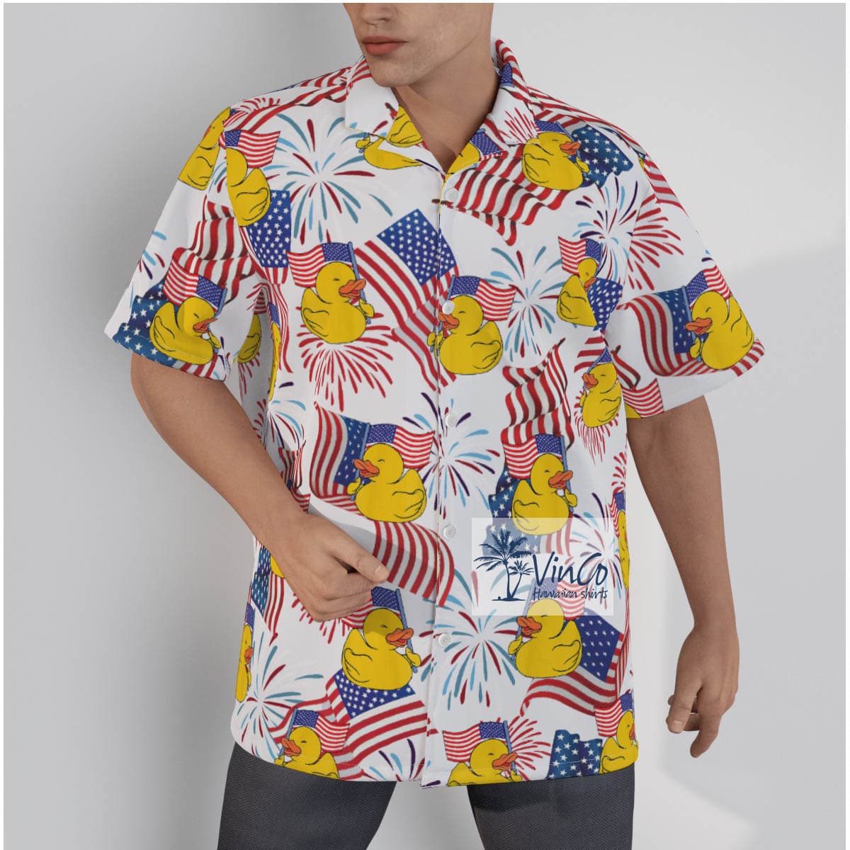 4th Of July Rubber Ducks Hawaiian Shirt For Celebrations (2)