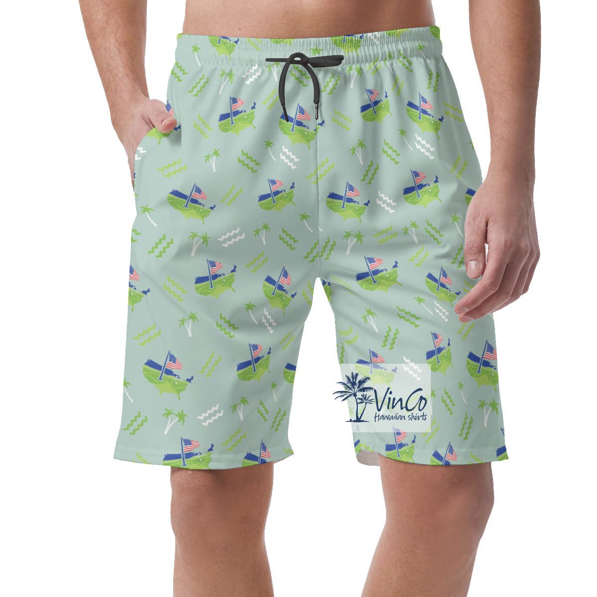 Cool American Golf Summer Shorts For Men (2)