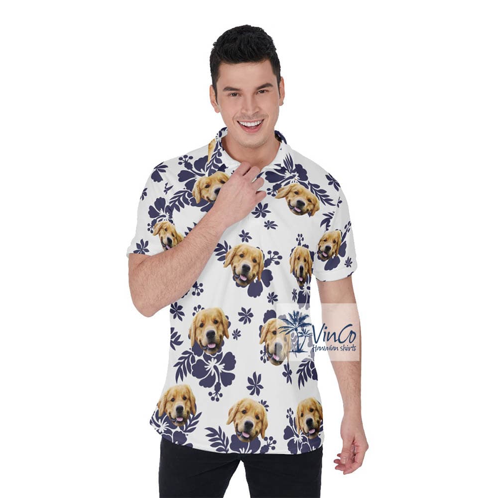 Cool Custom Hawaiian Polo Shirts With Face (2)