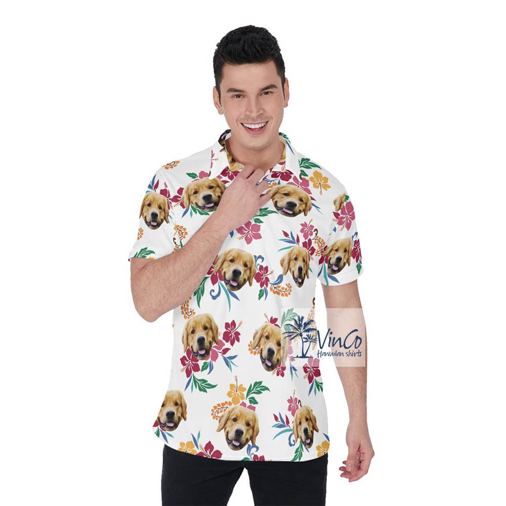 Cool Custom Hawaiian Shirt With Dog Face (2)