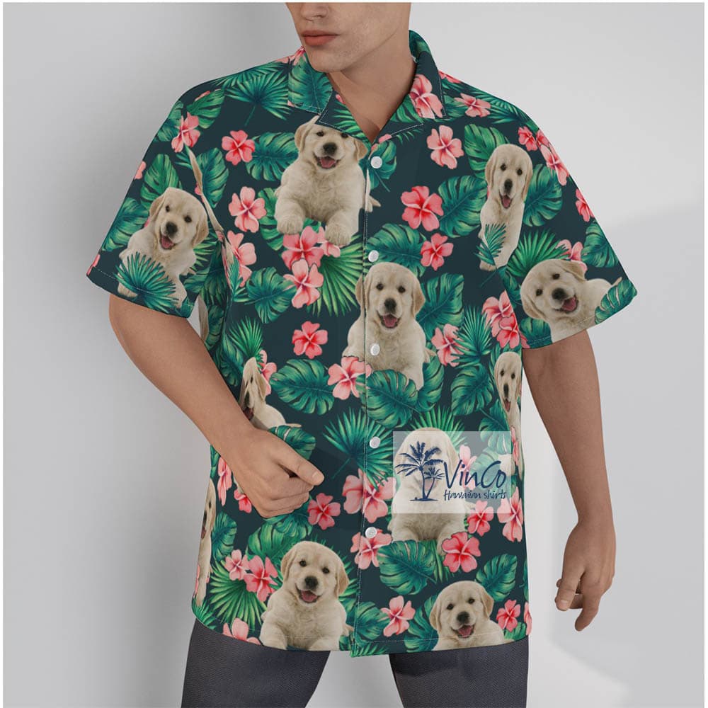 Custom Hawaiian Shirts With Dog Face