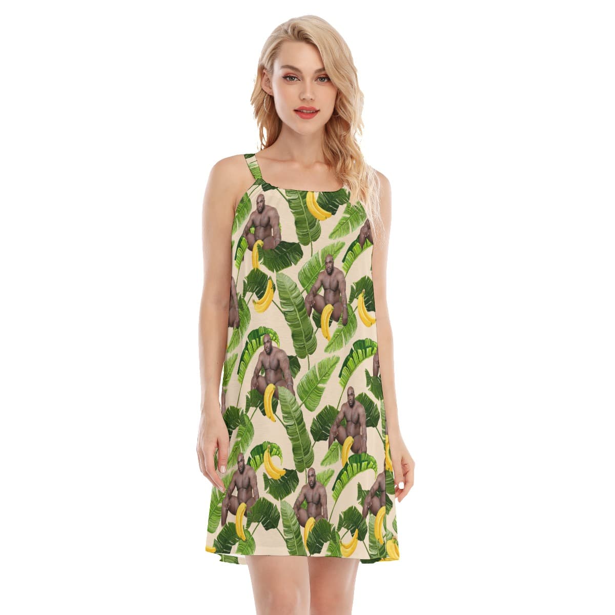 Funny Barry Wood Hawaiian Dress For Summer (1)