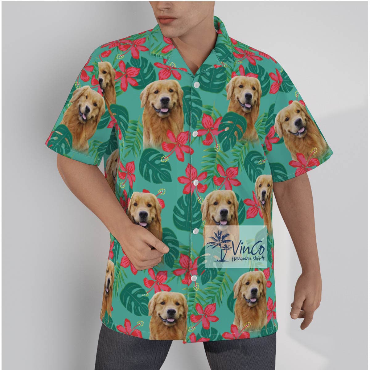 Hawaiian Shirt With Pet Face (2)