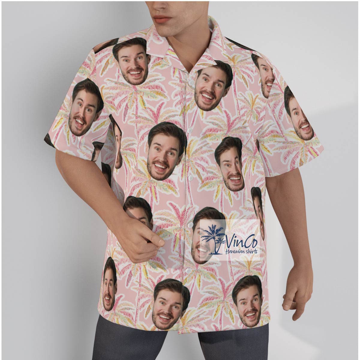 Personalized Face Aloha Shirt For Men (3)