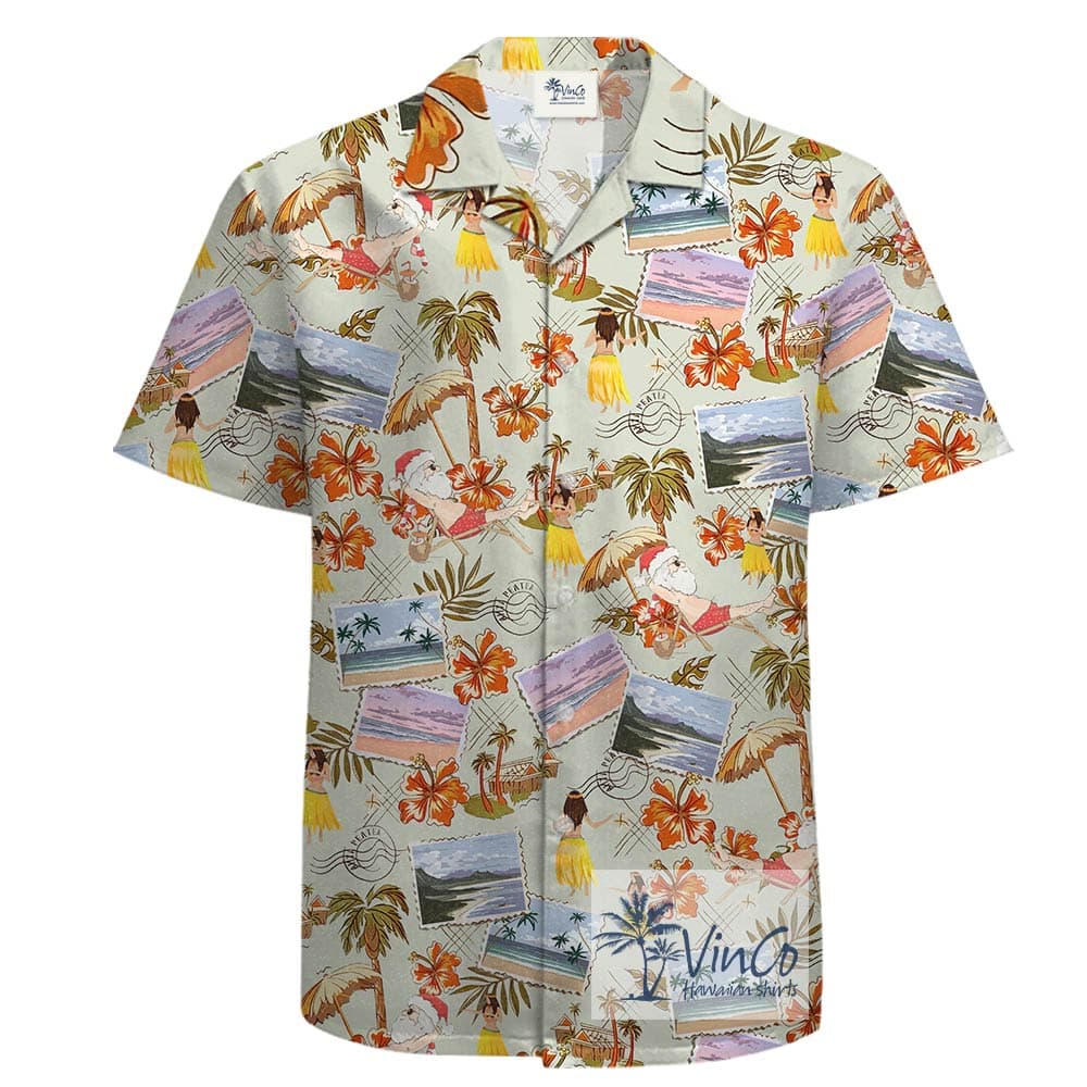 Vintage Hawaii Beauty 100% Cotton Hawaiian Shirt (1)