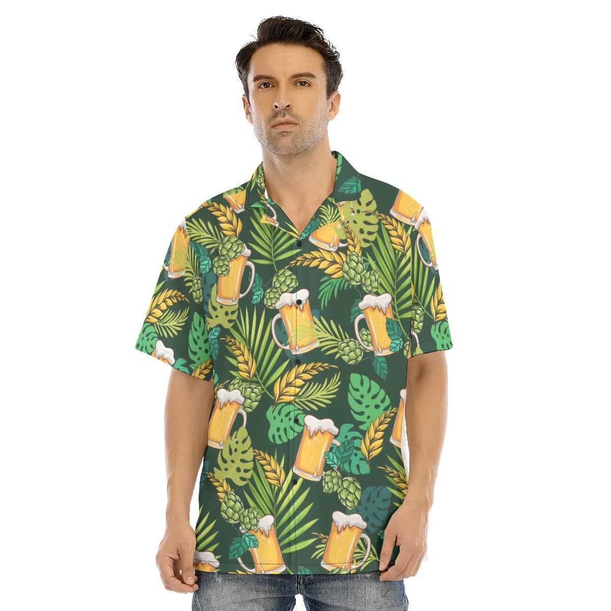 Beer Tropical Hawaiian Shirt