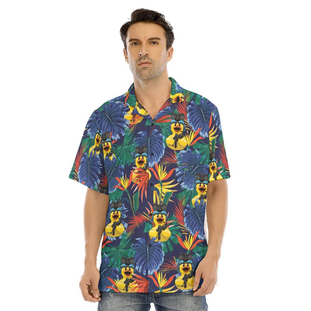 Funny Rubber Duck Tactical Tropical Hawaiian Shirt