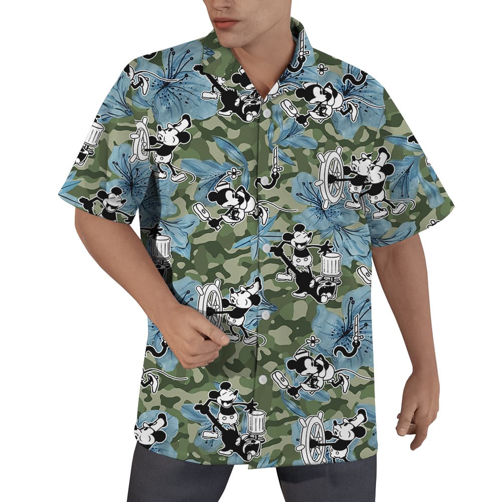 Aloha Spirit Mickey's Steamboat Willie 1928 Hawaiian1