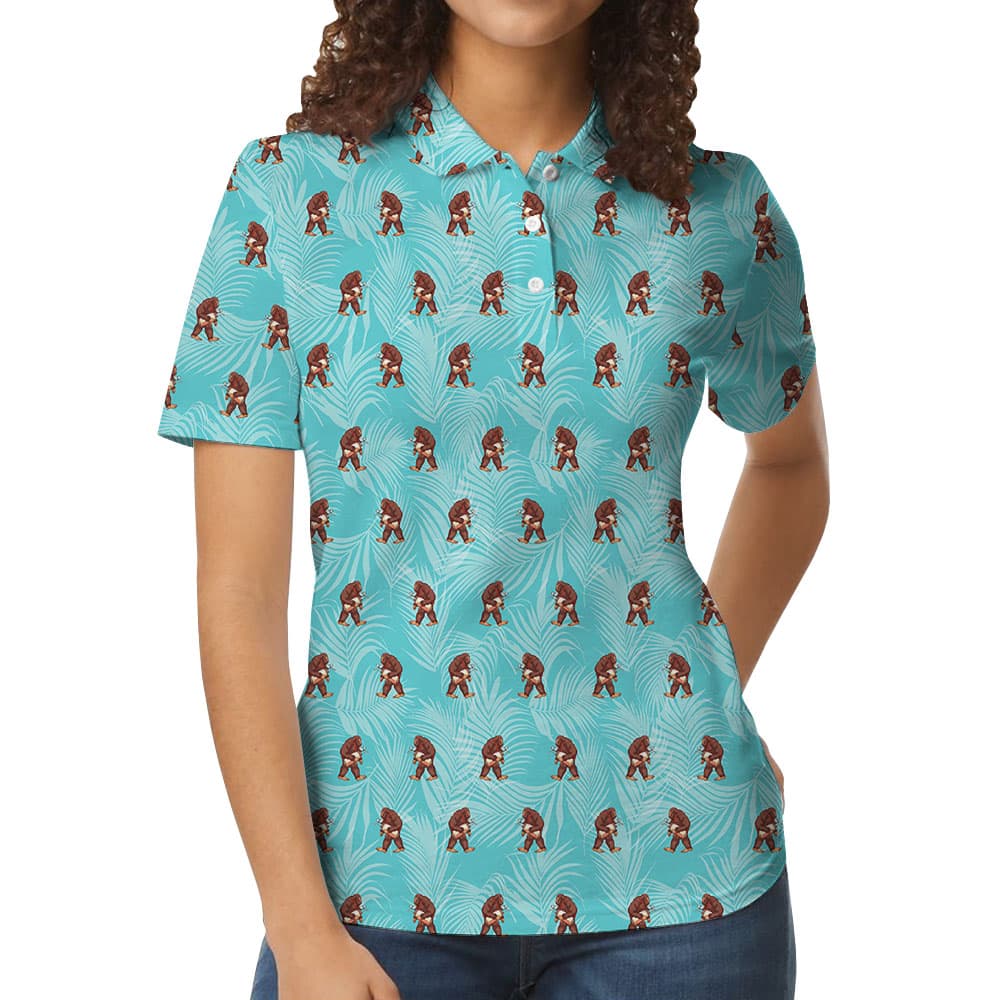 Bigfoot Golf Polo Shirt For Women5