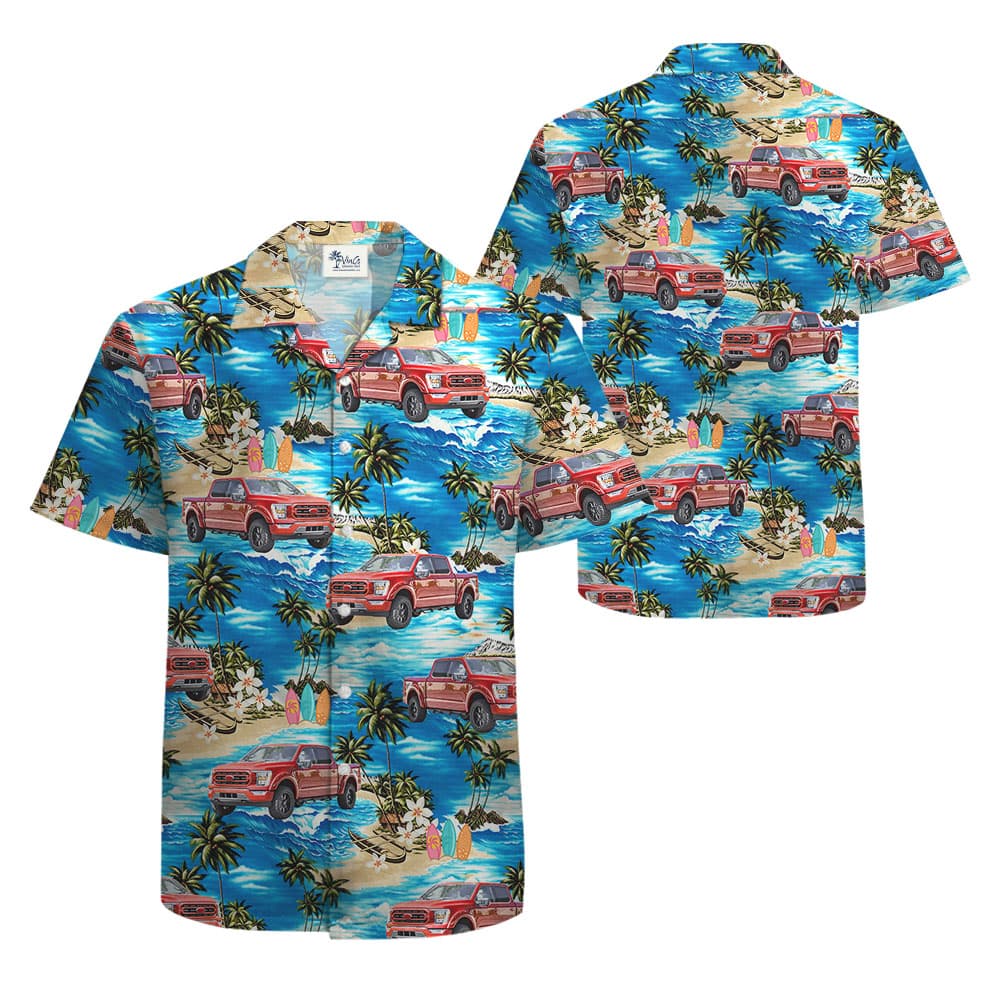 Custom Car Photo Hawaiian Shirt For Men1