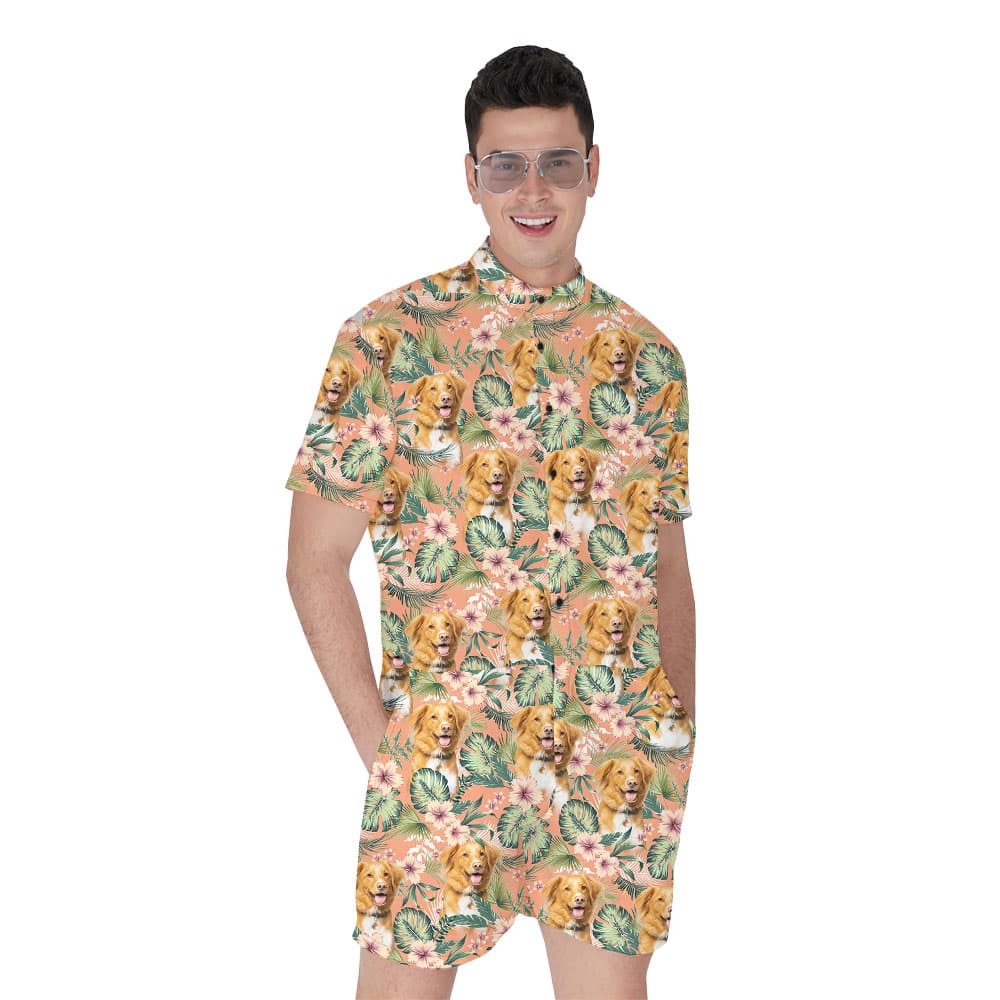 Custom Male Romper With Multiple Photos1